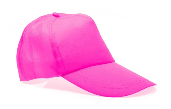 Pink Cap Isolated White Background — Stock Photo, Image