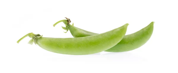 String Bean Geïsoleerd Witte Achtergrond — Stockfoto