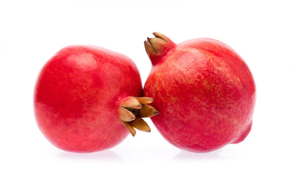 Granatäpple Isolerad Vit Bakgrund — Stockfoto