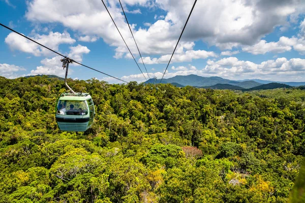 Vista superior de la selva tropical australiana en Kuranda — Foto de Stock