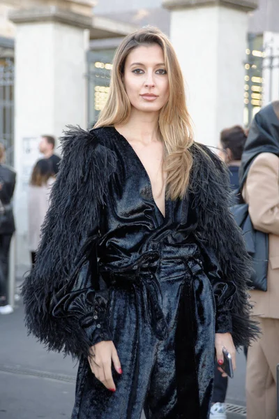 Streets Milan Fashion Week February 2020 — Stock Photo, Image