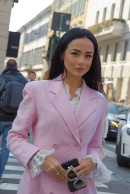 Moda Haftası 'nda Milano sokakları Şubat 2020