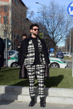 Milan Moda Haftası 2017 'de Milano sokakları ve yeri