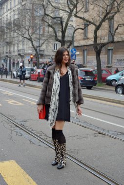 Milan Moda Haftası 2017 'de Milano sokakları ve yeri
