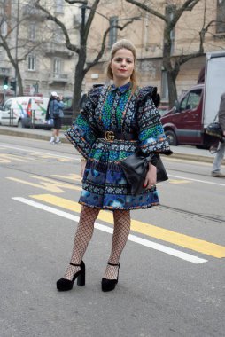 Milan Moda Haftası 2017 'de Milano sokakları ve yeri