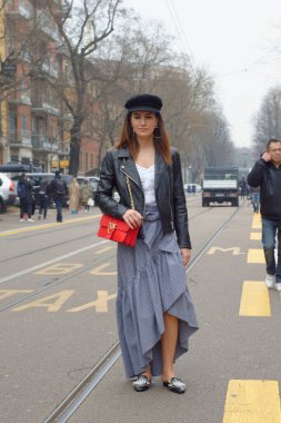 Milan Moda Haftası 2017 'de Milano sokakları ve yeri