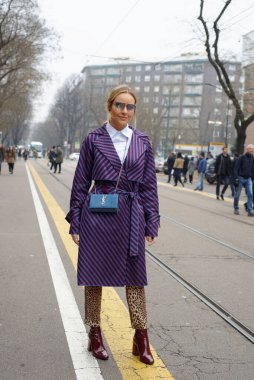Milan Moda Haftası 2017 'de Milano sokakları ve yeri