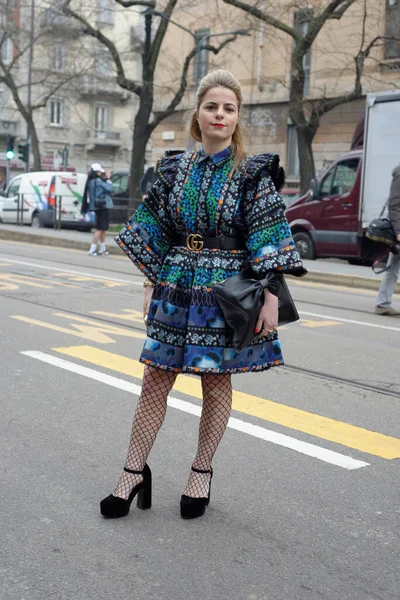 Milan Moda Haftası 2017 Milano Sokakları Yeri — Stok fotoğraf