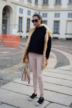 Milan Moda Haftası 2017 'de Milano sokakları ve yeri
