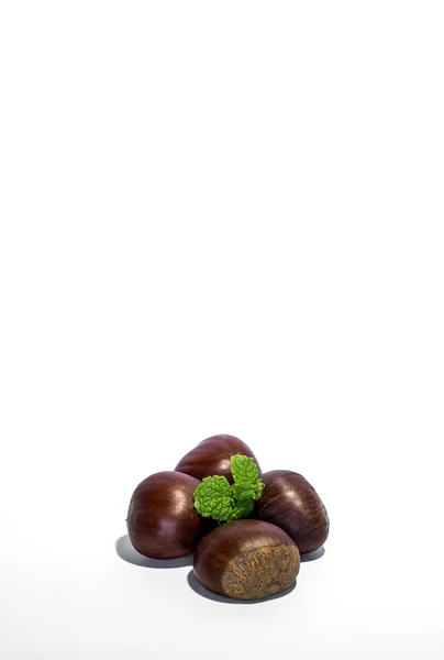 Ořechy smíchejte izolované na bílém pozadí — Stock fotografie