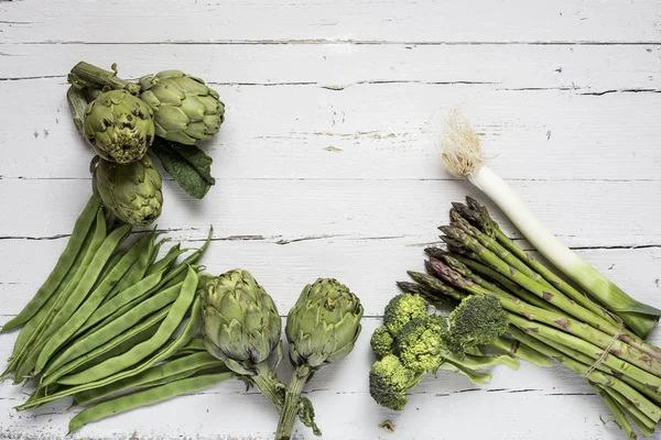 Mischung aus frischem Gemüse — Stockfoto
