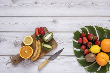 Taze meyve karışımı