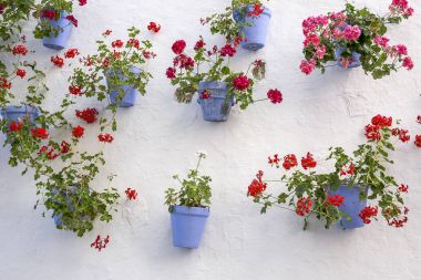Sokakları, köşeler ve marbella ayrıntılarını. İspanya