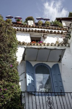 Sokakları, köşeler ve marbella ayrıntılarını. İspanya