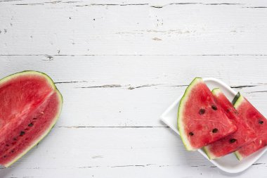 Karpuz nefis taze yaz meyve Şekerli tatlı 