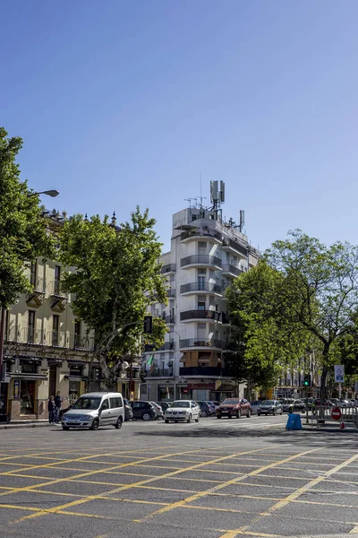 Gater og hjørner i Sevilla. Andalusi. Spania – stockfoto