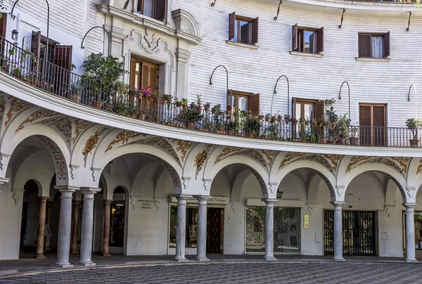 Sokaklar ve Sevilla köşelerinde. Andalusia. İspanya