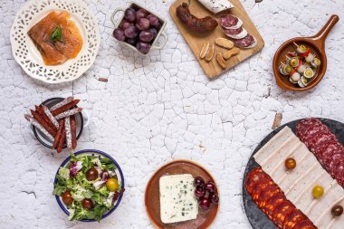 Sosis İspanya tipik ürün yelpazesine