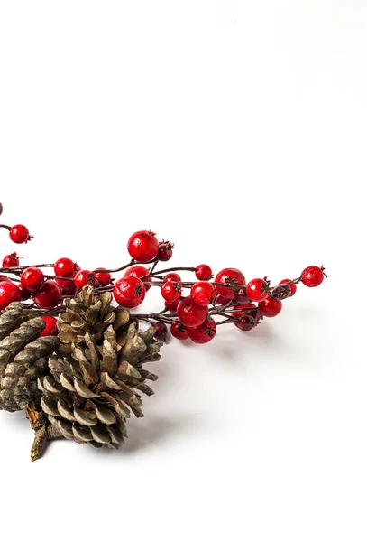 Christmas ornaments. Balls. Toys. Santa claus; Candles; Gifts; — Stock Photo, Image