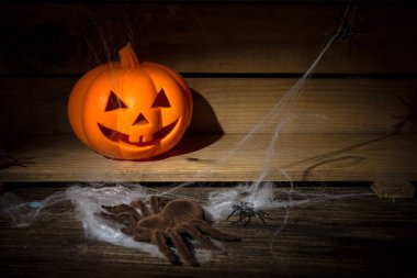 Halloween dekorasyon arka plan