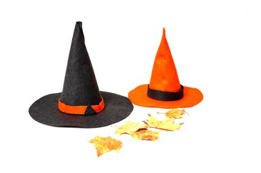 Cadılar Bayramı dekorasyon arka plan. İzole