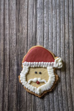 Tahta masada Noel kurabiyeleri