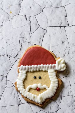 Tahta masada Noel kurabiyeleri