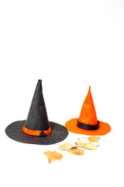 Cadılar Bayramı dekorasyon arka plan. İzole