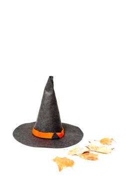 Cadılar Bayramı dekorasyon arka plan. İzole