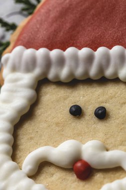 Tahta masada Noel kurabiyeleri