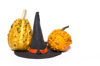 Cadılar Bayramı dekorasyon arka plan. İzole