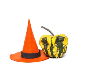 Cadılar Bayramı dekorasyon arka plan. İzole