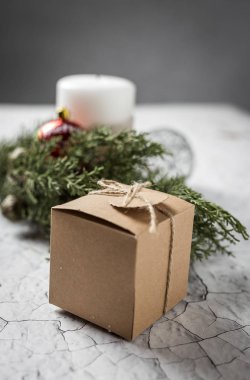 Noel hediye kutuları arka plan