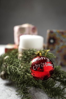 Noel hediye kutuları arka plan