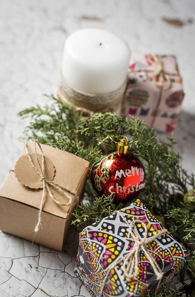 Noel hediye kutuları arka plan