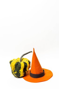 Cadılar Bayramı dekorasyon arka plan. İzole