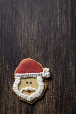 Tahta masada Noel kurabiyeleri