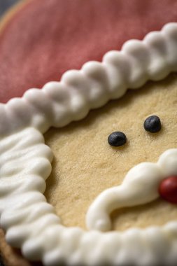 Tahta masada Noel kurabiyeleri