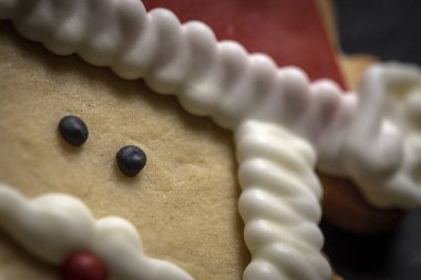 Tahta masada Noel kurabiyeleri