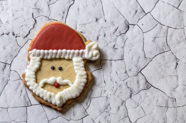 Tahta masada Noel kurabiyeleri