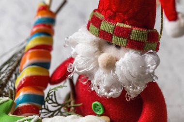 Tahta masada Noel kurabiyeleri