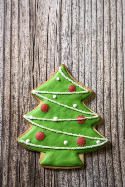 Tahta masada Noel kurabiyeleri