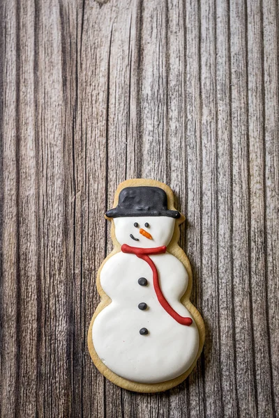 Tahta masada Noel kurabiyeleri