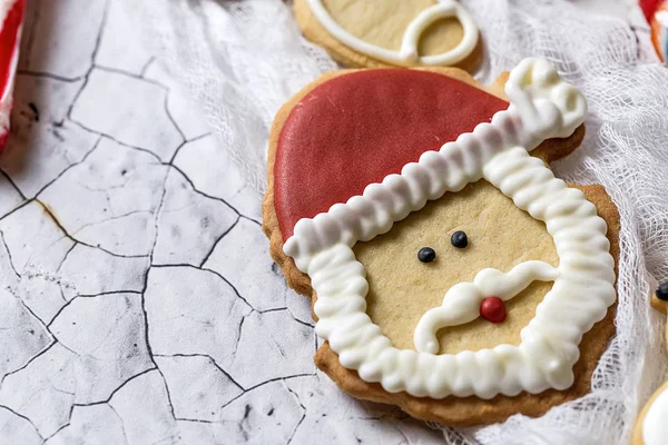 Tahta masada Noel kurabiyeleri