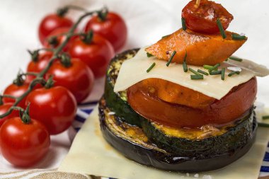 Izgara sebze karışımı.