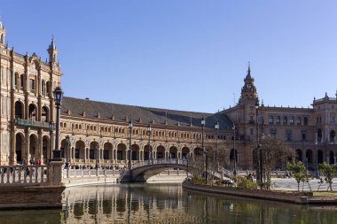 Seville. İspanya. tipik mimari