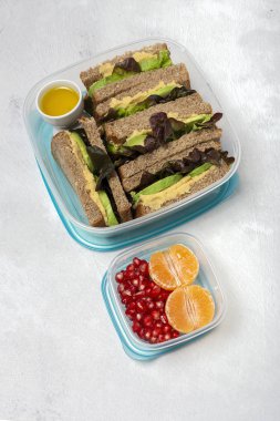 Tupperware 'de yemek hazır.