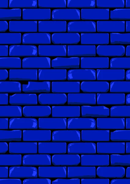 Dark Blue Wall — Stock Vector