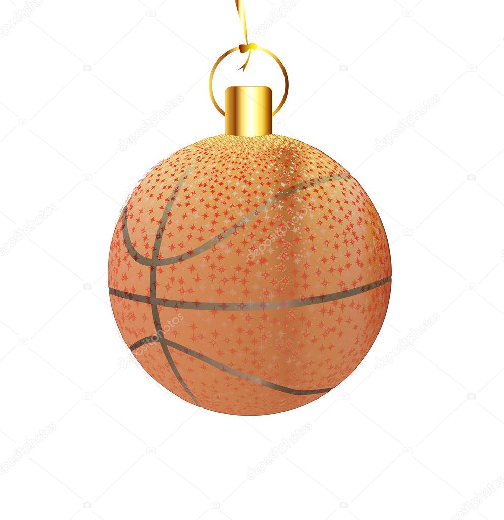 Christmas Decoration Basketball