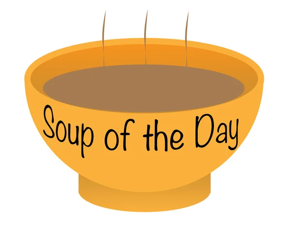 Soupe du jour Bowl — Image vectorielle